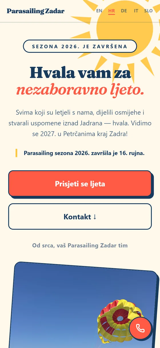 Ista stranica na mobitelu